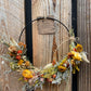 Dried Flower Wreath - 8" Metal Base