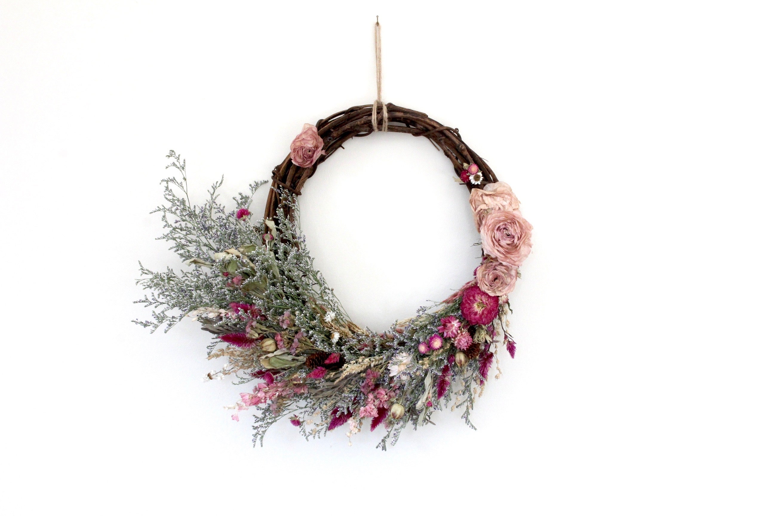 Dried Flower Wreath - 14